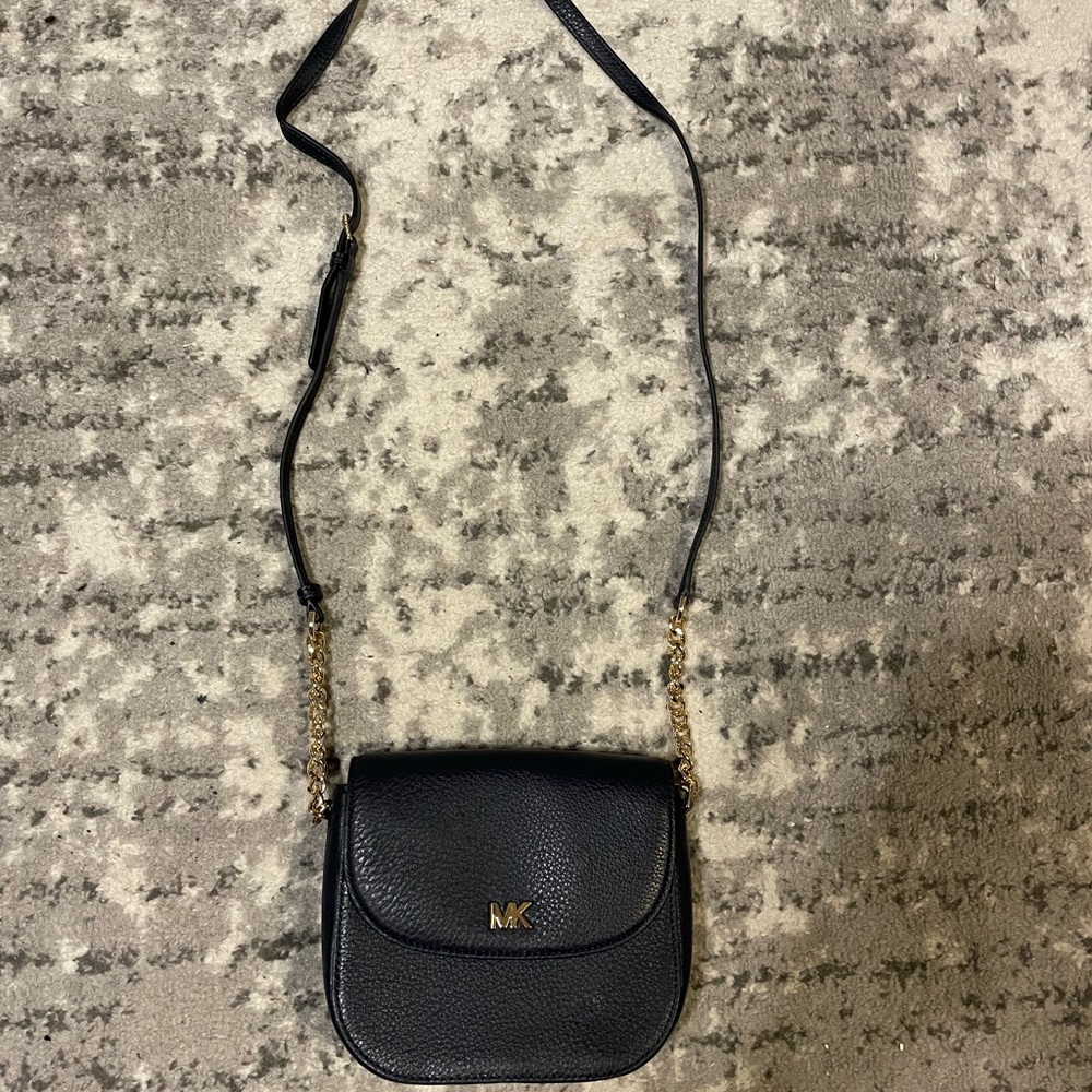 Blue Michael Kors Crossbody